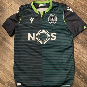 Portuguese Soccer team Sporting FC jersey adult small